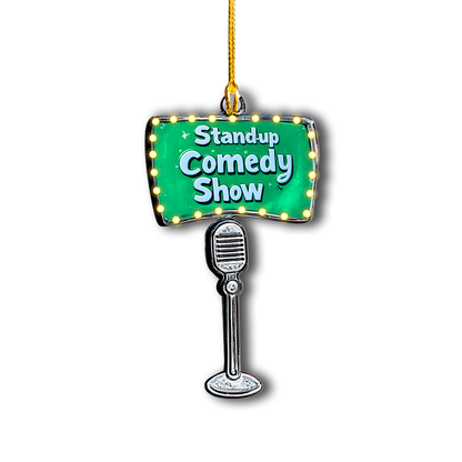 Shineful 2D Acrylic Ornament Stand-up Comedy Show Delight