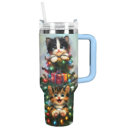 Shineful Tumbler Merry & Meowy Christmas