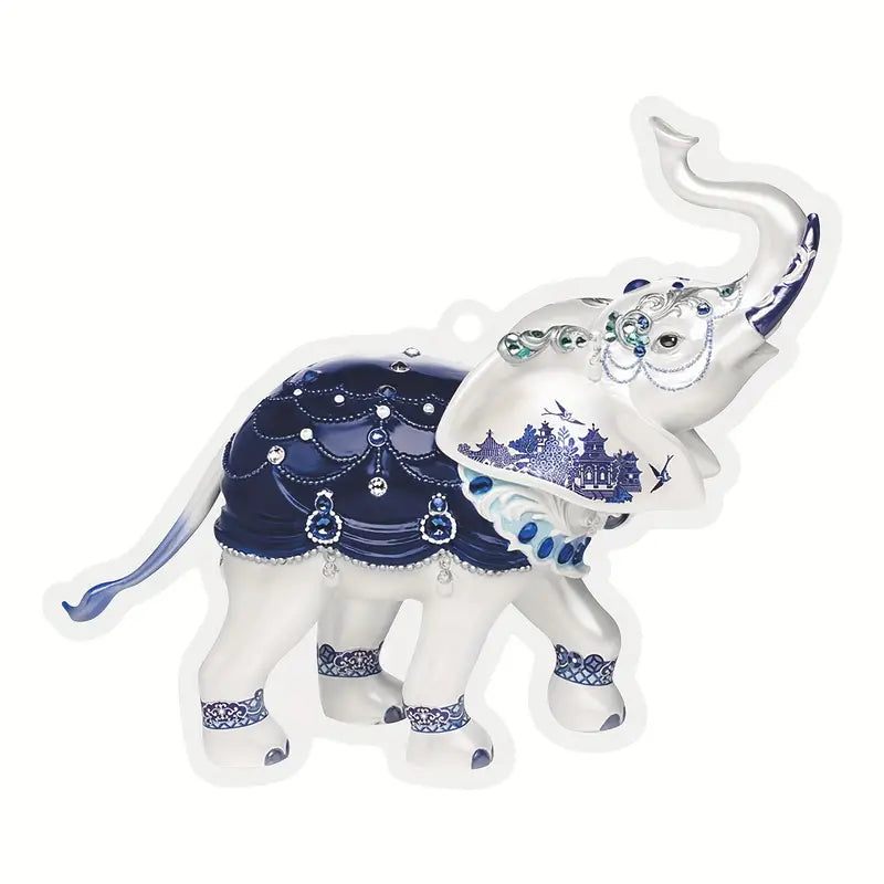 Shineful 2D Acrylic Ornament - Pack Discount Christmas Elephant