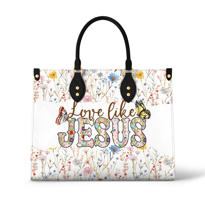 Sac en cuir brillant Blooming Faith