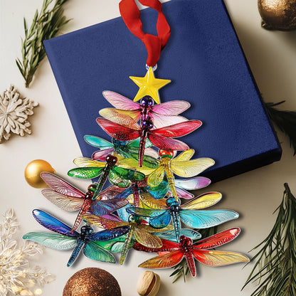 Shineful 2D Acrylic Ornament Dragonfly Dream Tree