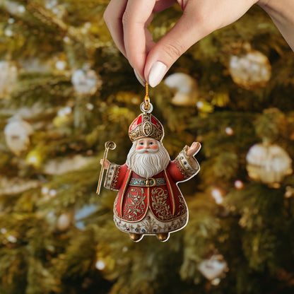 Shineful 2D Acrylic Ornament Jolly Saint Of Giving