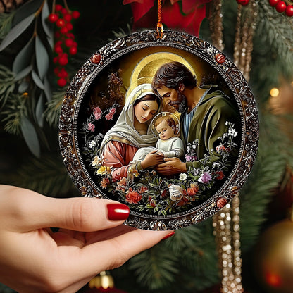 Shineful 2D Acrylic Ornament Holy Family Devotion