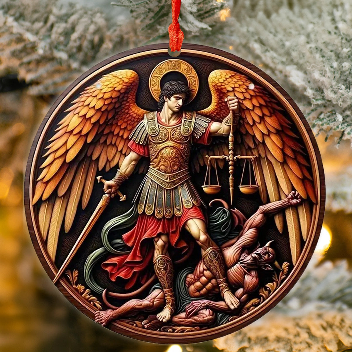 Shineful 2D Acrylic Ornament Archangel Michael