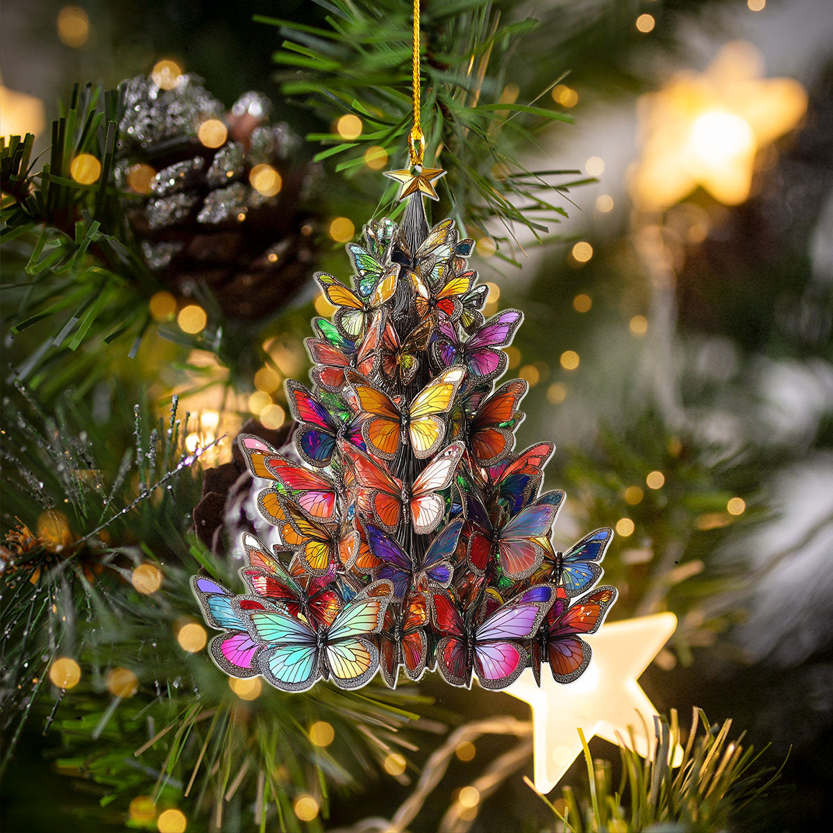 Shineful Acrylic Ornament Flutter Of Joy