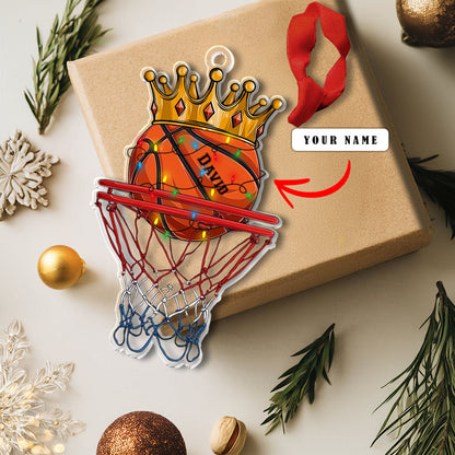 Shineful Personalized 2D Acrylic Ornament - King of the Court