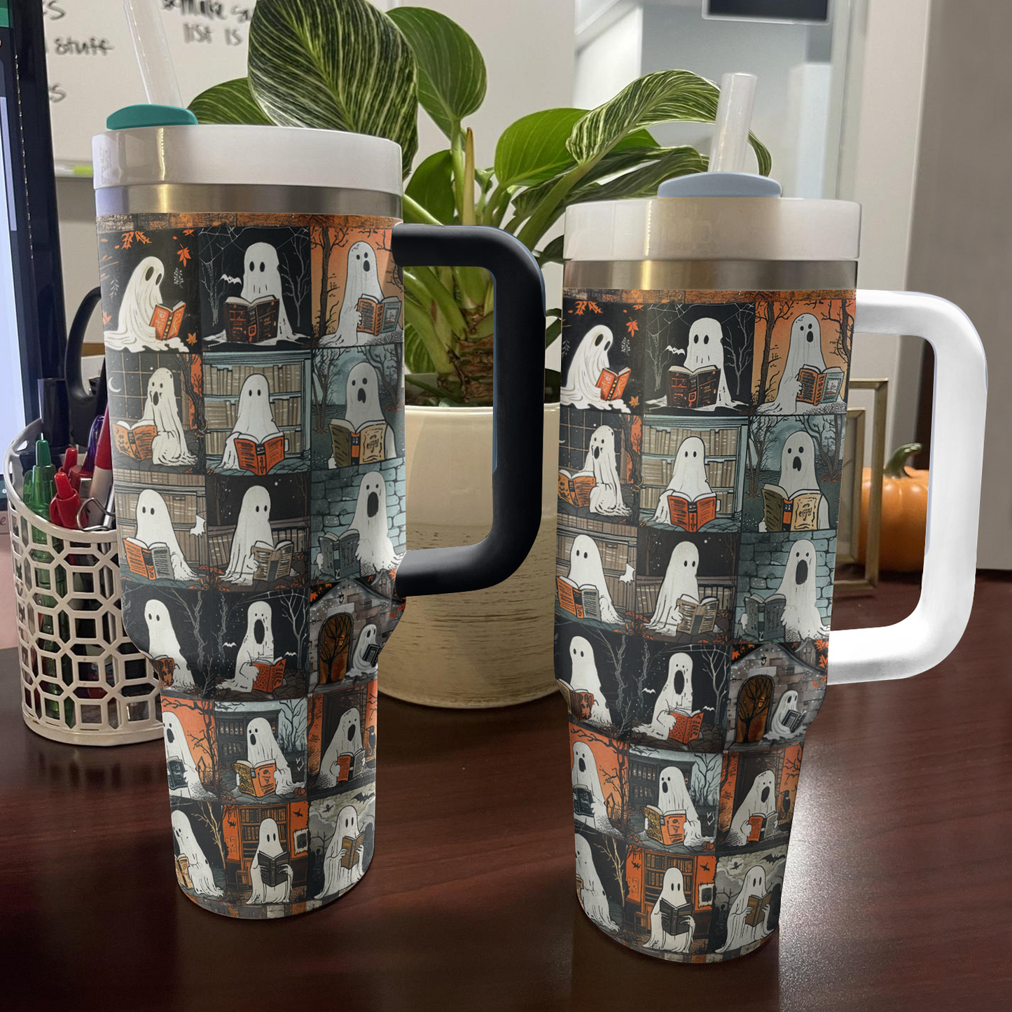 Shineful Tumbler Ghostly Book Club