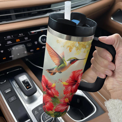 Shineful Tumbler Hummingbird Tropical Serenade