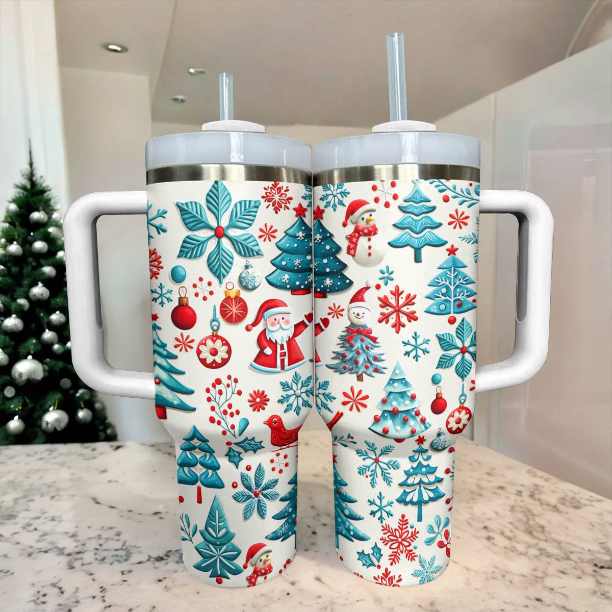 Shineful Tumbler Pretty Christmas