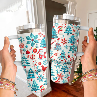 Shineful Tumbler Pretty Christmas