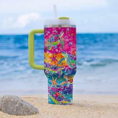 Shineful Tumbler Turtle Rainbow