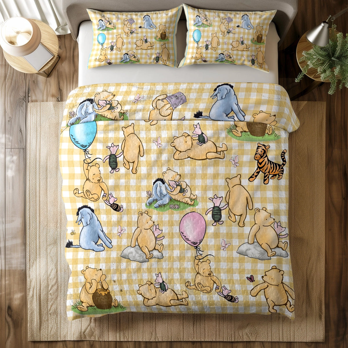 Shineful All Season Quilt 3-Piece Set Sunny Days with Pooh