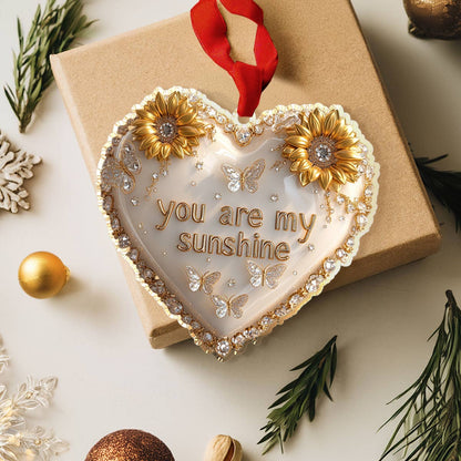 Shineful 2D Acrylic Ornament You Are My Sunshine