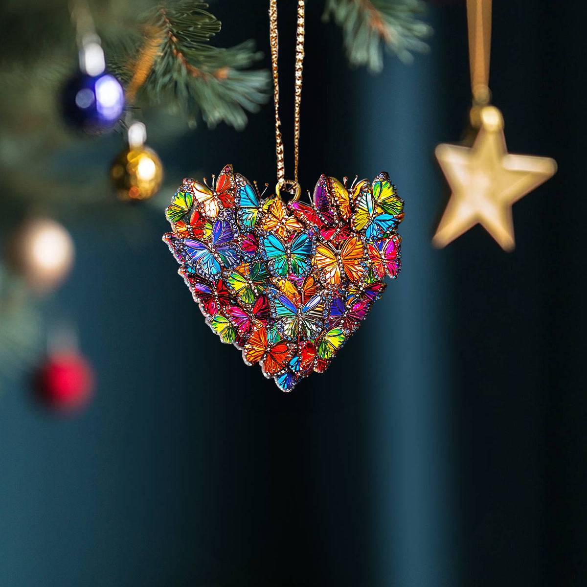 Shineful 2D Acrylic Ornament Twinkling Butterflies In My Heart Collection