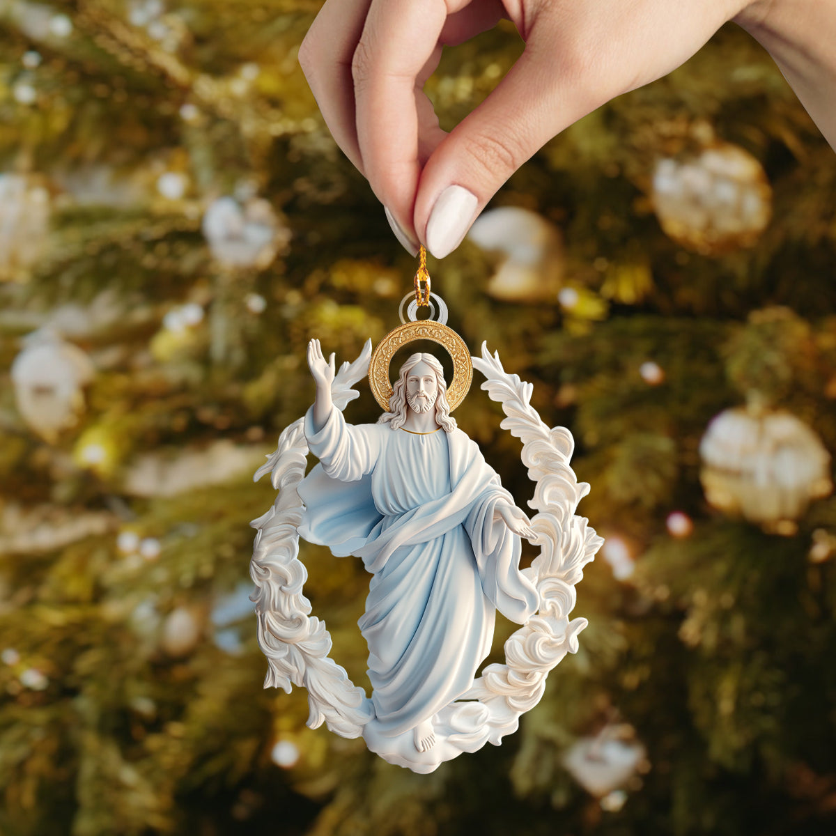 Shineful 2D Acrylic Ornament - Blessing of the Savior