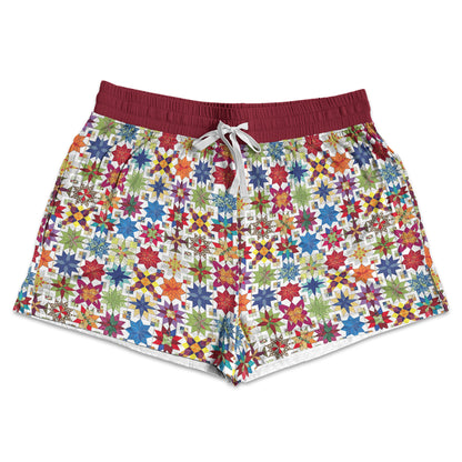 Shineful Pajama Shorts Quilting MS