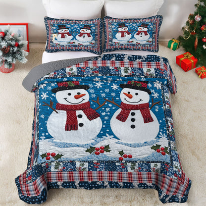 Shineful All Season Quilt 3-Piece Set Joyful Tidings