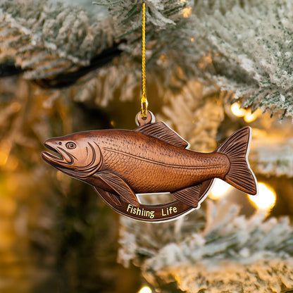 Shineful 2D Acrylic Ornament Fishing Life