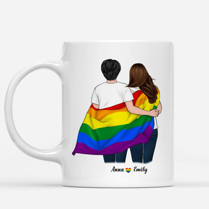 Shineful LGBT Couple - To My Girlfriend I may not be able to solve all of your problems... Personalized Mug