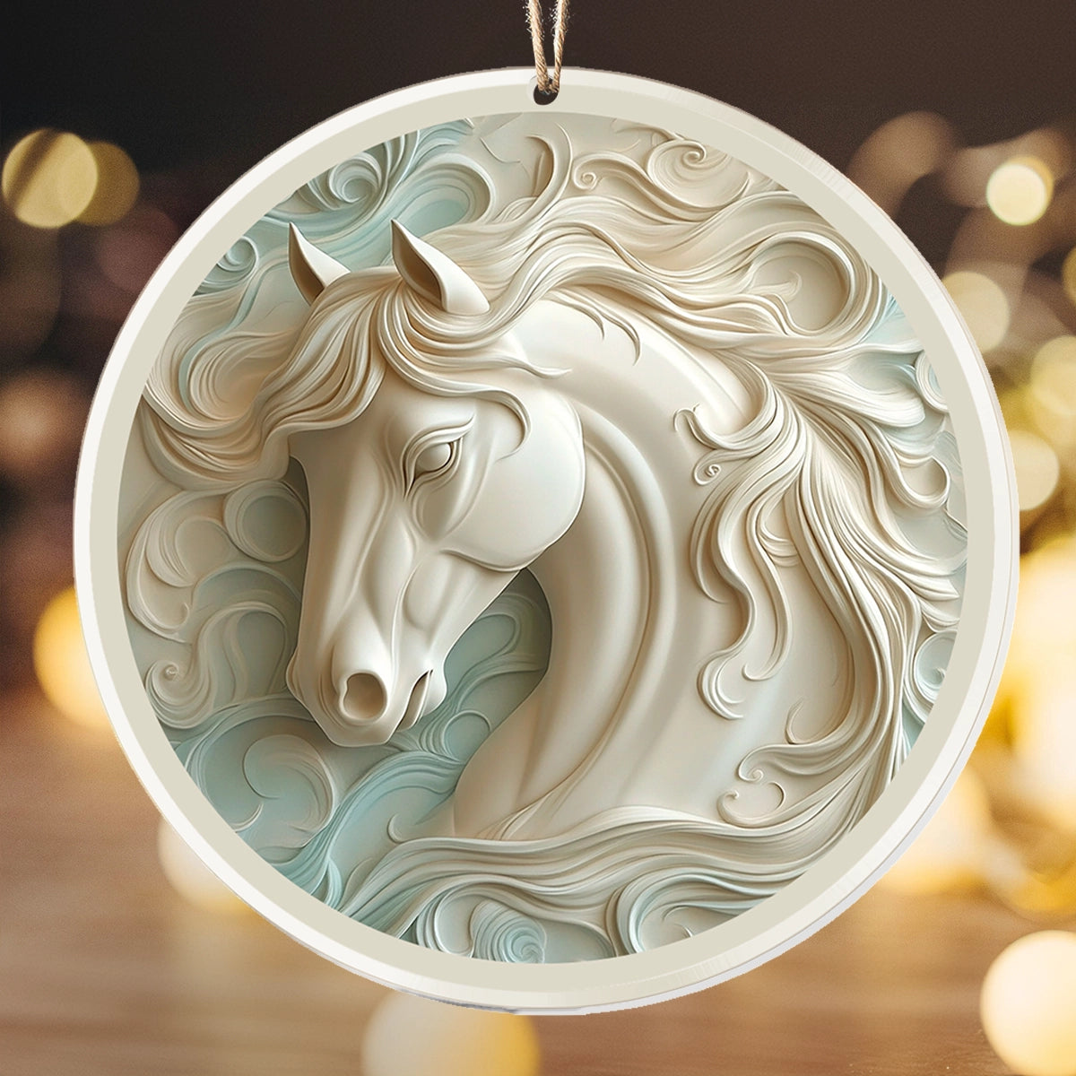 Shineful 2D Acrylic Ornament - Horse Elegance