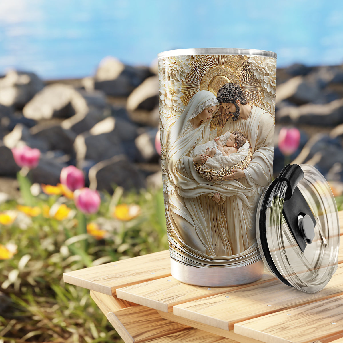 Shineful 20oz Tumbler - Holy Family