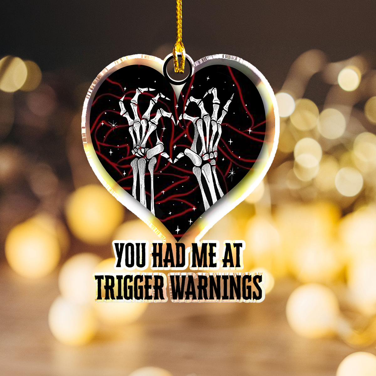 Shineful 2D Acrylic Ornament Dark Romance Trigger Warnings