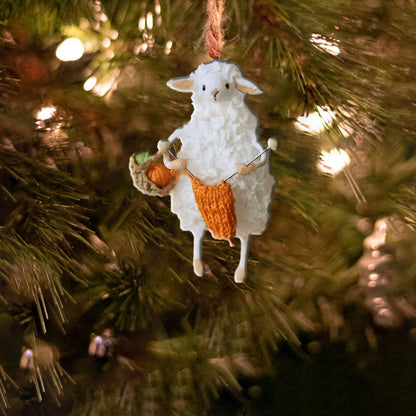 Shineful Acrylic Ornament Knitting Sheep