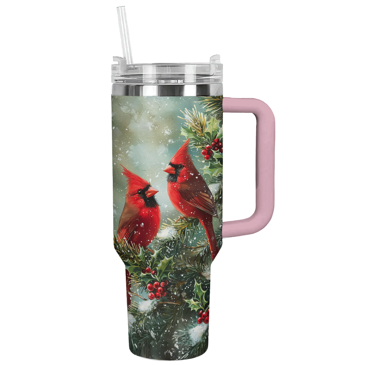 Shineful Tumbler Cardinal Winter Wonderland