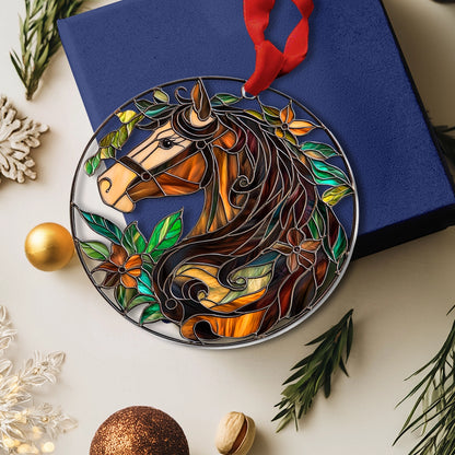 Shineful 2D Acrylic Ornament - Horse Elegance Sunlit