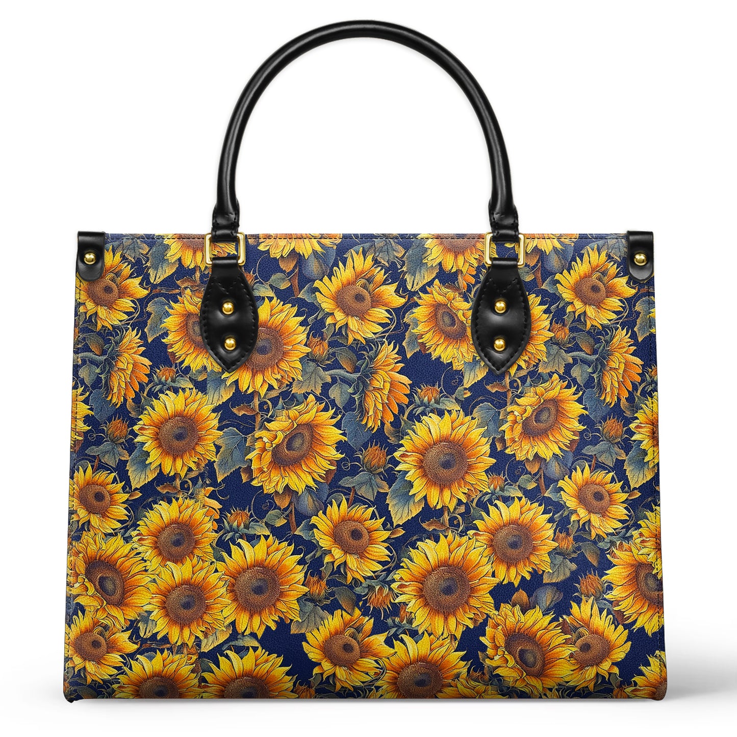 Shineful Leather Bag Sunflower Gorgeous Flower