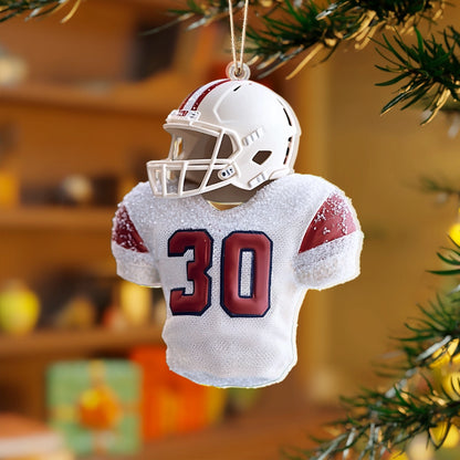 Shineful 2D Acrylic Ornament Personalized Touchdown