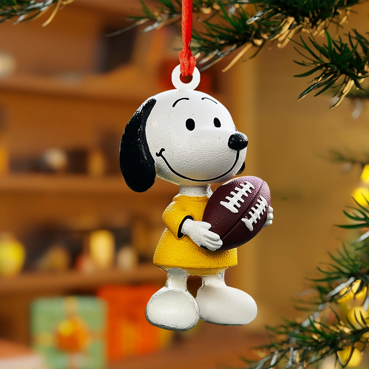 Shineful 2D Acrylic Ornament Football Buddy