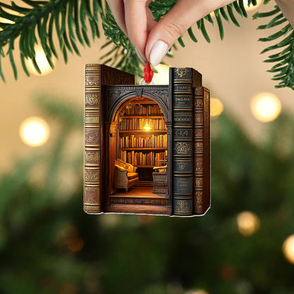 Shineful 2D Acrylic Ornament Book Nook