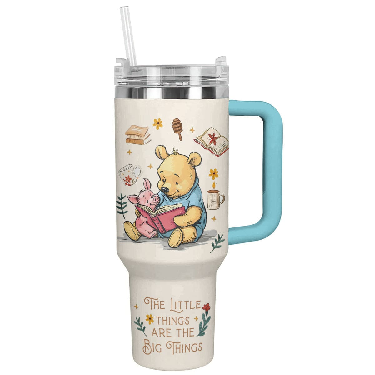 Reading 40 Oz Shineful™ Tumbler Winnie The Pooh Nl09 Sky Blue 40Oz