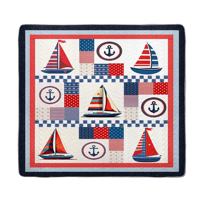 Shineful All Season Quilt 3-Piece Set - Sail Into Comfort