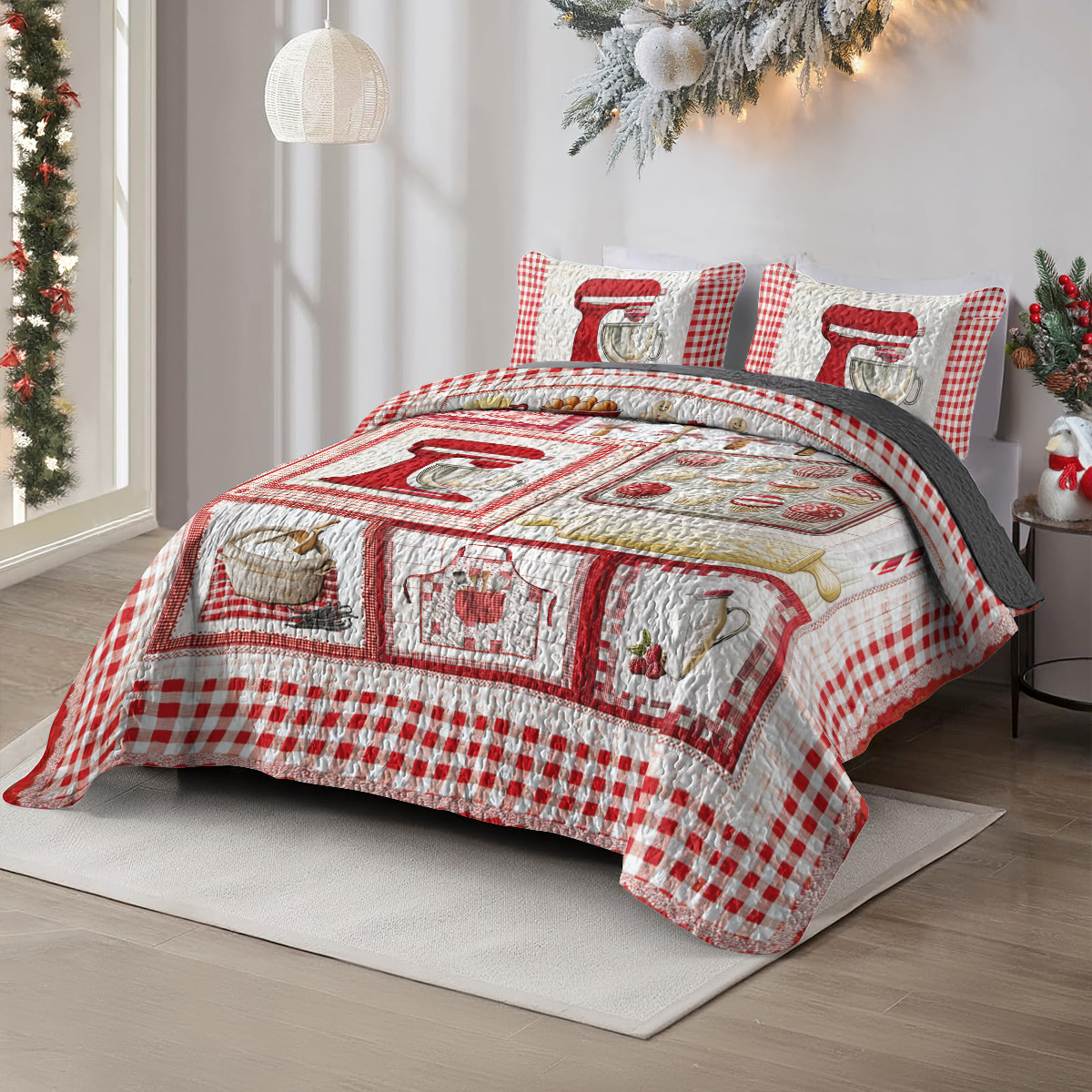 Shineful All Season Quilt 3-Piece Set Life Is What You Bake It