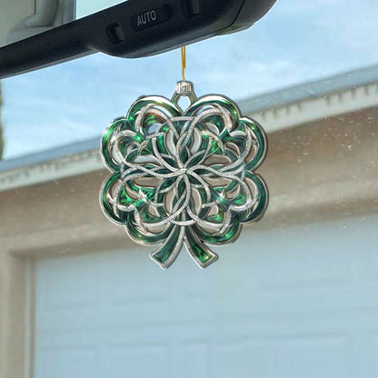 Shineful 2D Acrylic Ornament Lucky Clover Blossom