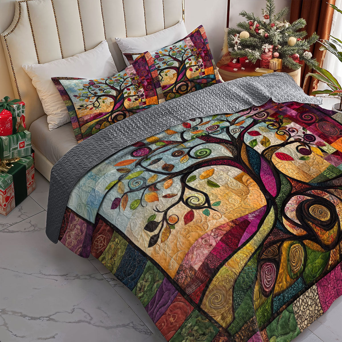 Shineful All Season Quilt 3-Piece Set The Shelter of Unity and Harmony