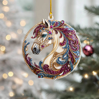 Shineful 2D Acrylic Ornament Enchanted Horse Treasure