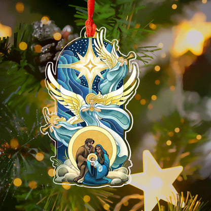 Shineful 2D Acrylic Ornament Christmas Faith