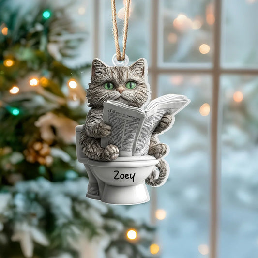 Shineful Acrylic Ornament Purrfectly Quirky Cat