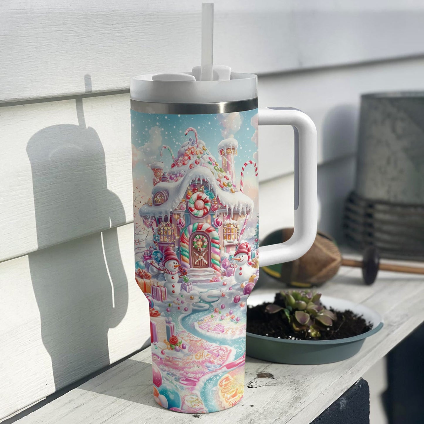 Shineful Tumbler Christmas Candyland