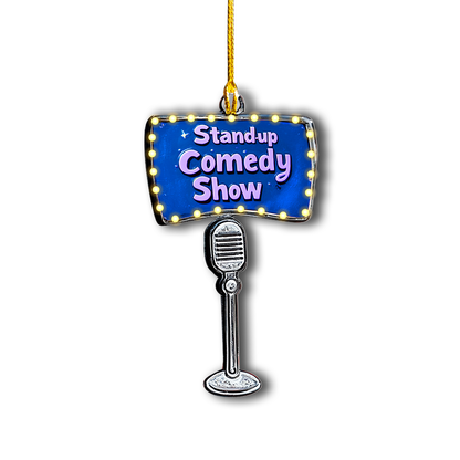 Shineful 2D Acrylic Ornament Stand-up Comedy Show Delight