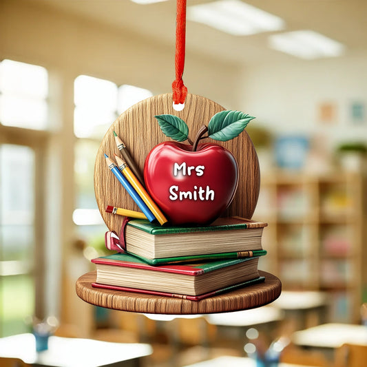 Shineful 2D Acrylic Ornament The Apple Of Knowledge