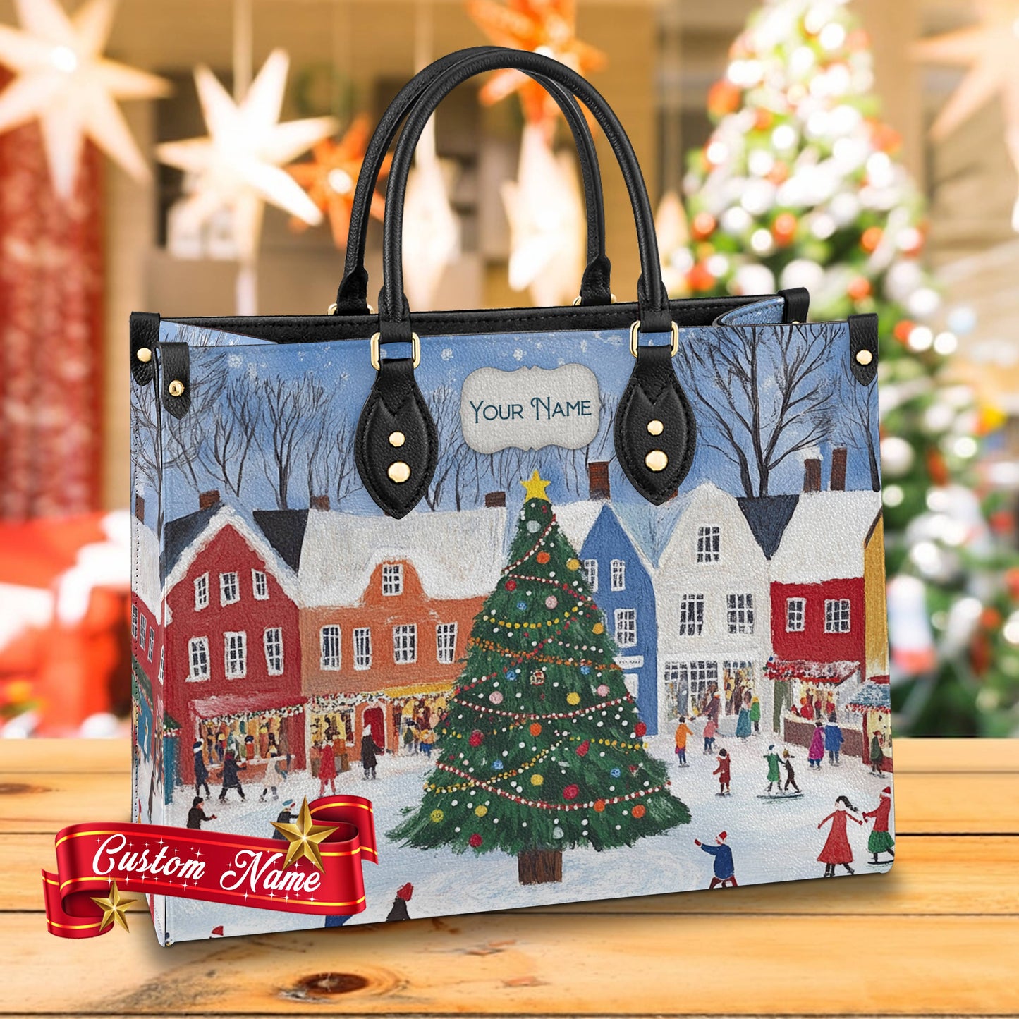 Shineful Leather Bag Christmas Fetival