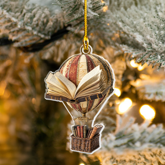 Shineful 2D Acrylic Ornament - Literary Balloon