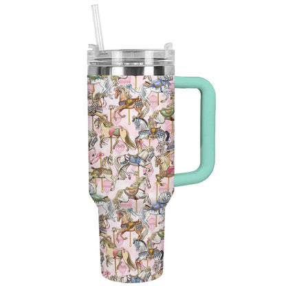 Shineful Tumbler Carousel Elegance