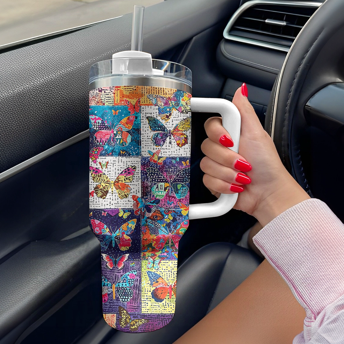 Shineful Tumbler Flutter Fantasy Butterfly