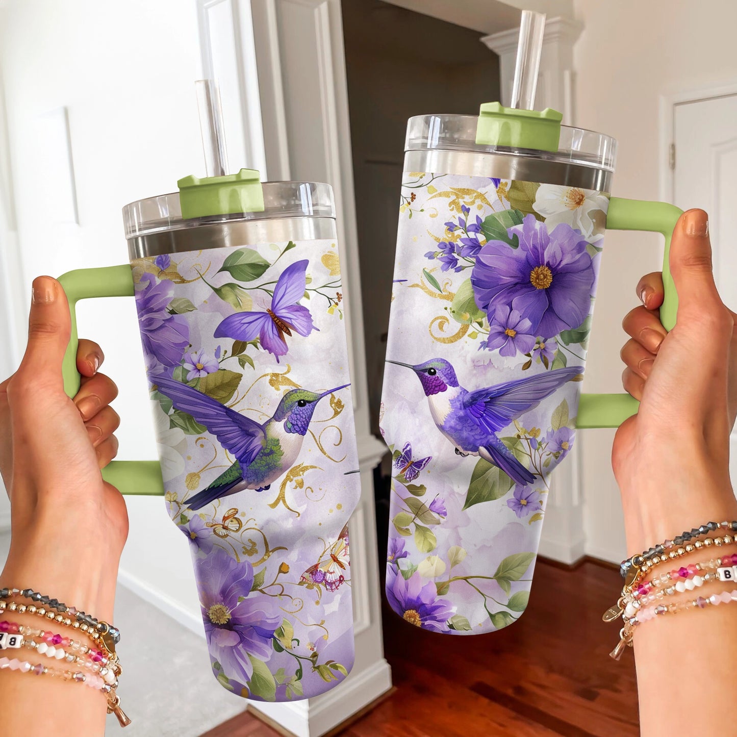 Shineful Tumbler Garden Whispers Kolibri