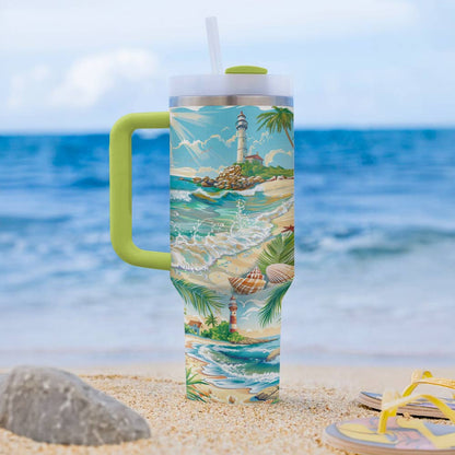 Shineful Tumbler Coastal Serenity